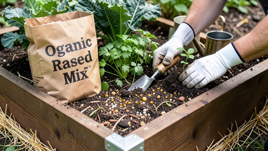 Master Garden Organic Raised Bed Mix: Nutrient-Dense Blend for Bountiful Harvests