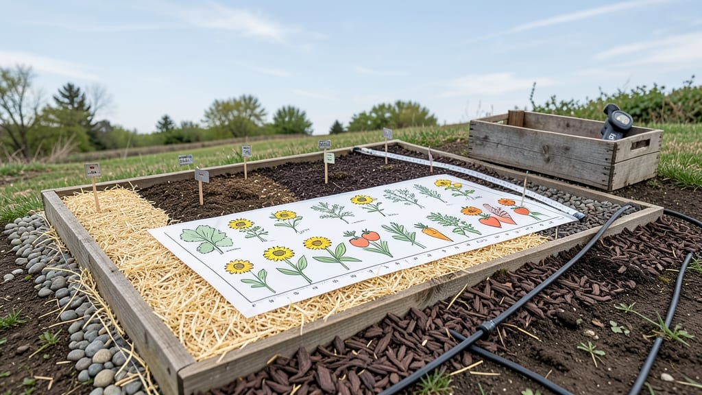 Garden Bed Planning: Layered Soil Science for Thriving Plants