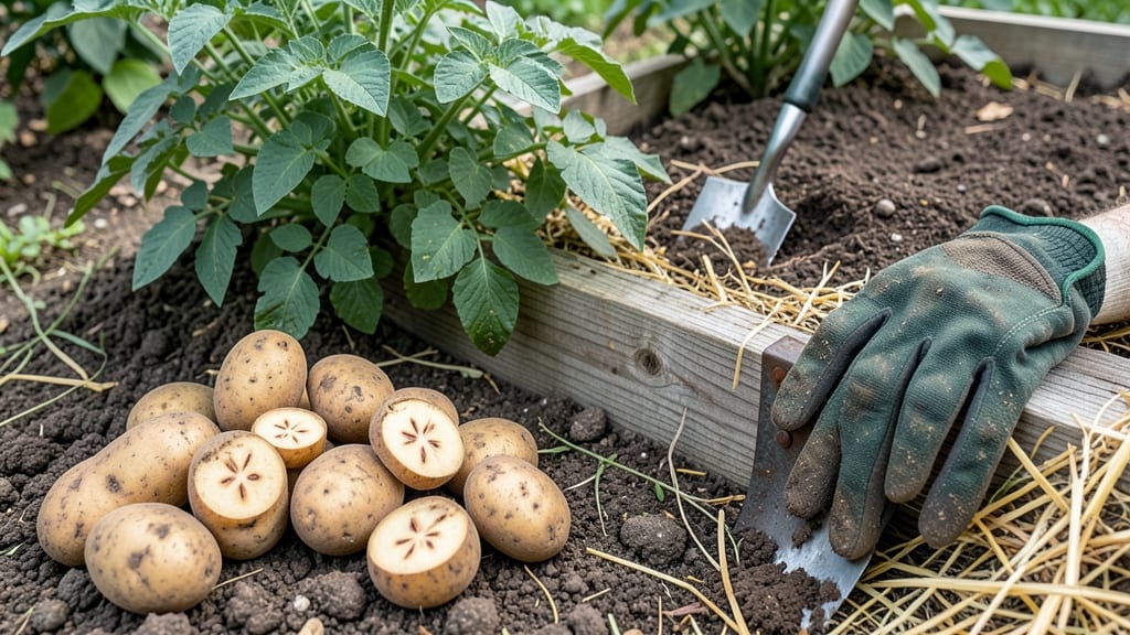 Planting Potatoes in Raised Bed Gardens: Deep Harvesting Tricks for Maximum Yield