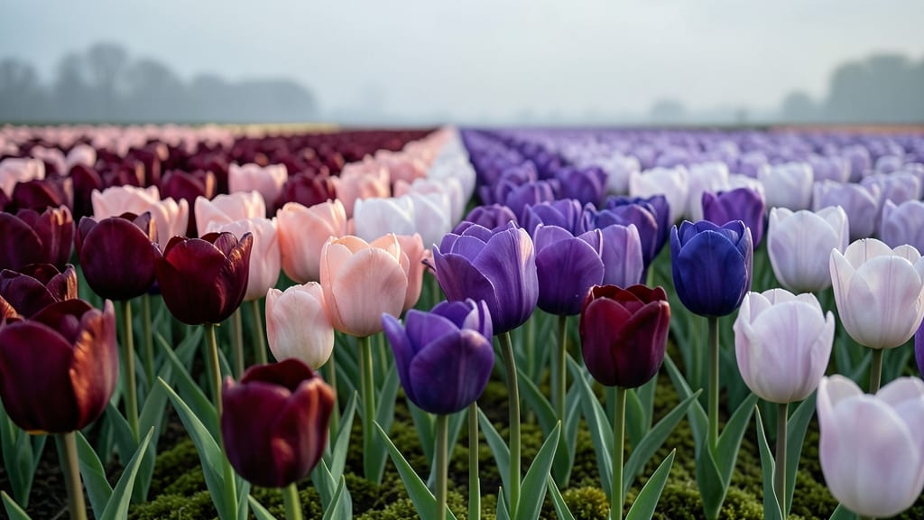 Ombré Tulip Transition