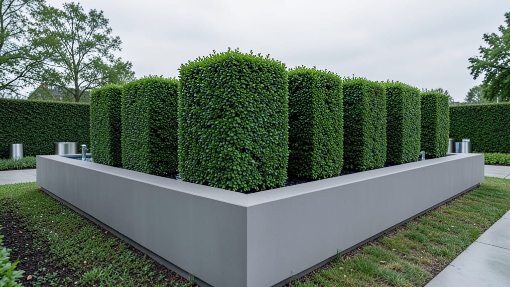 Modern Minimalist Plant Bed