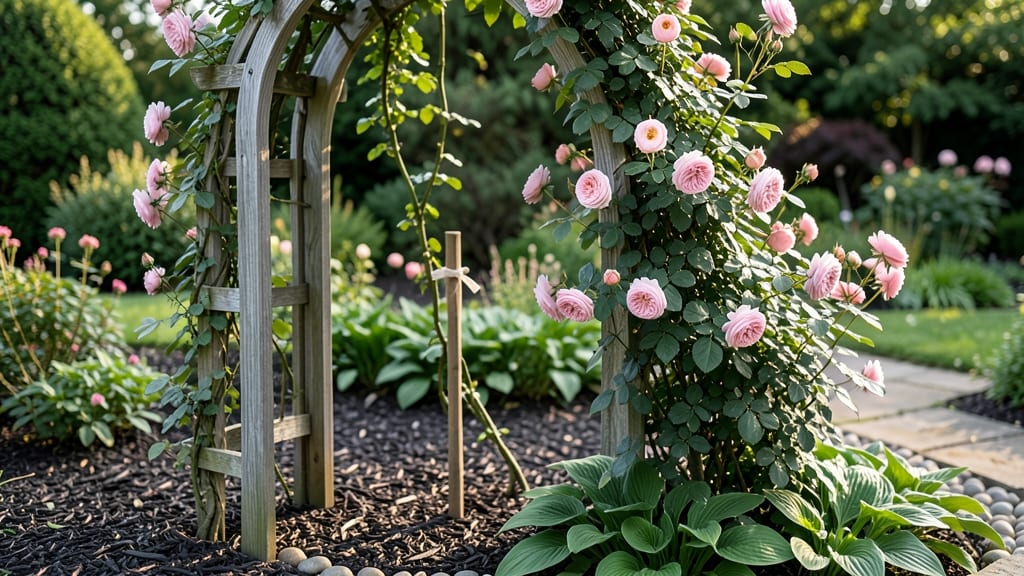Garden Bed Setup With Arch: Arched Frame for Year-Round Planting Success