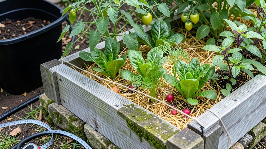 Raised Bed Vegetable Garden Layout Plans: Square-Foot Grid for Small Spaces, Big Yields