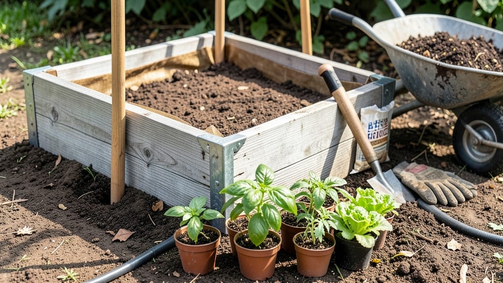 Preparing a Raised Garden Bed for Planting: Layered Soil Science for Bountiful Harvests
