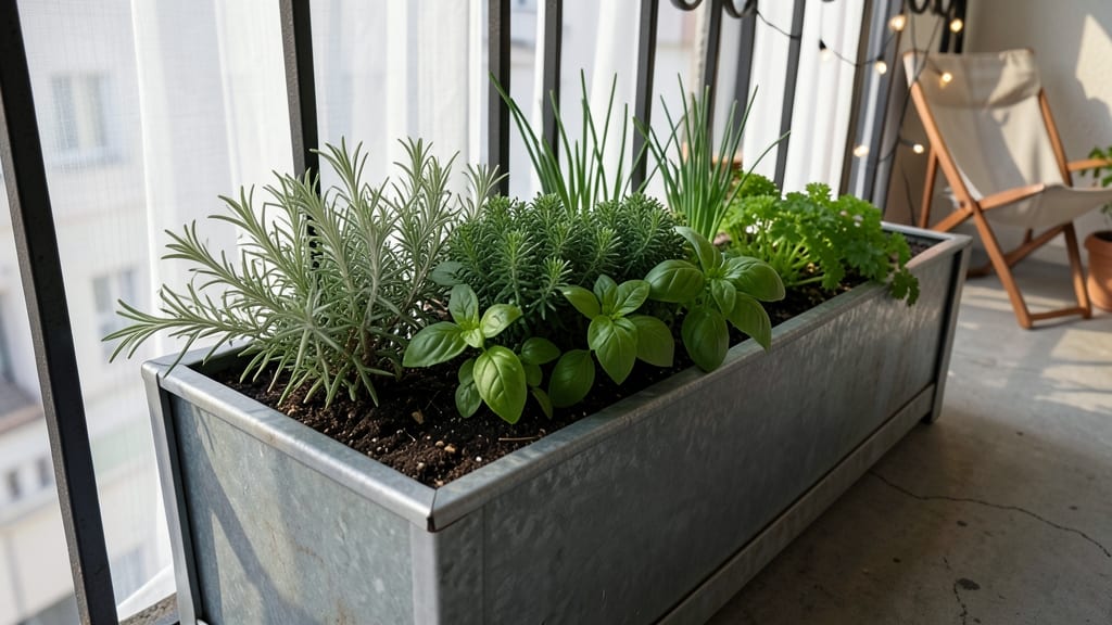 Mediterranean Kitchen Herb Rectangle