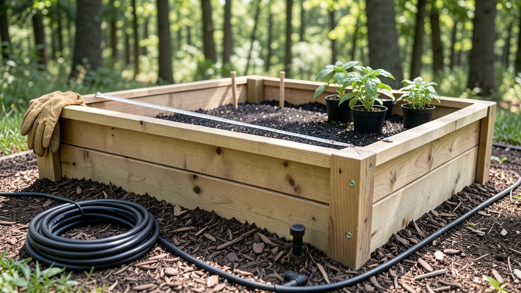 Raised Bed Plans: Modular Wood Frame Kits for Customizable Garden Layouts