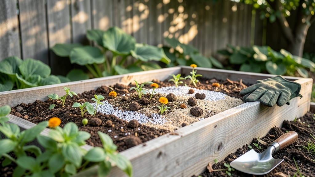 Raised Garden Bed Soil Mixture: Loose, Drainage-Optimized Blend for Thriving Plants