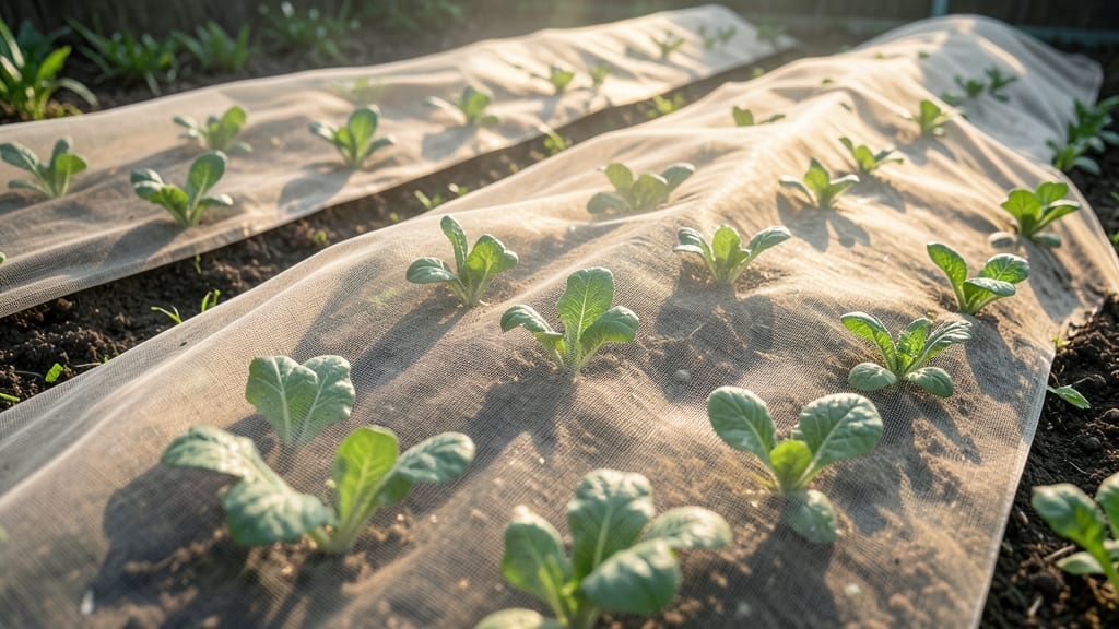 Floating Row Covers for Early Planting