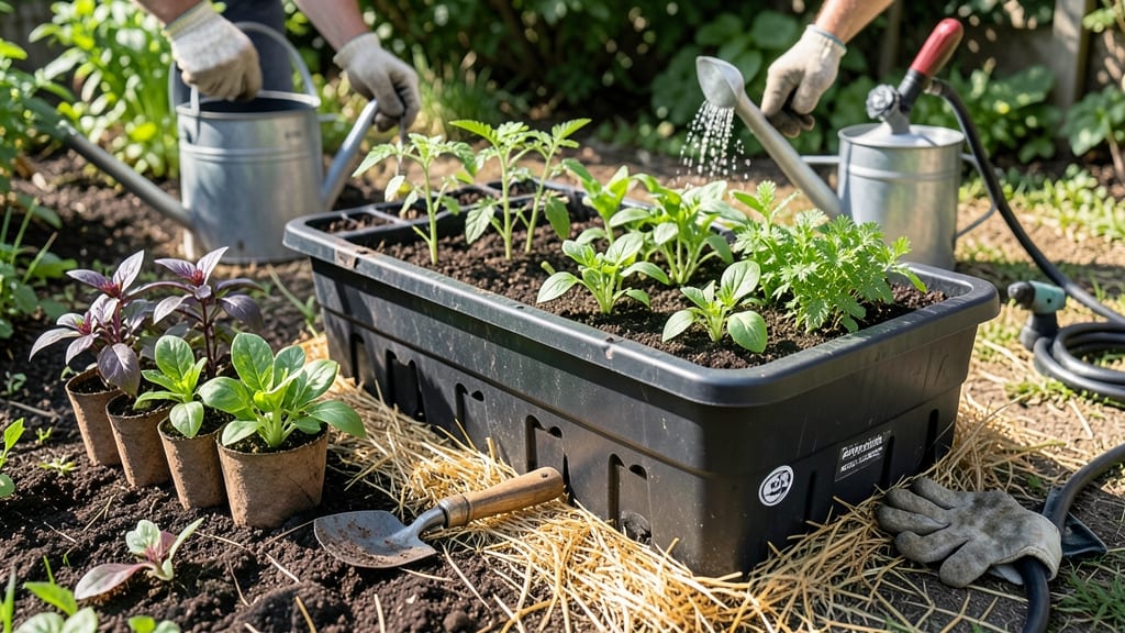 Vegtrug Raised Garden Bed Planter: Modular Cedar Frames for Custom Plant Heights