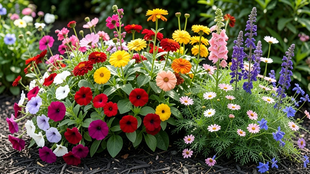 Annual Flower Bed Designs: Year-Round Interest With Layered Plant Heights