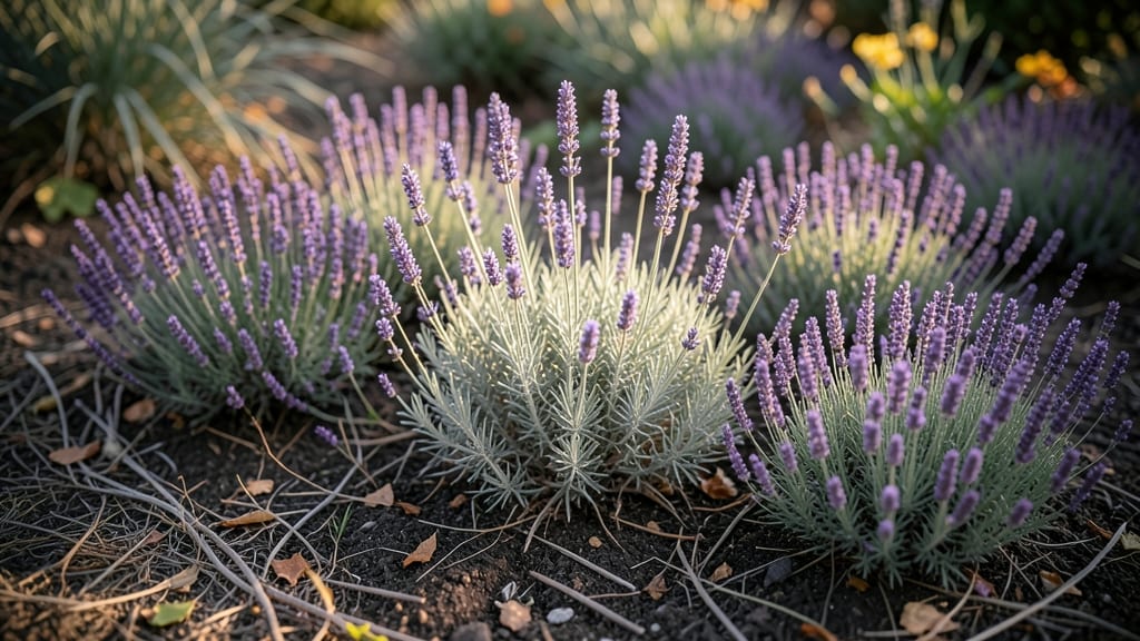 Russian Sage and Lavender Pollinator Patch