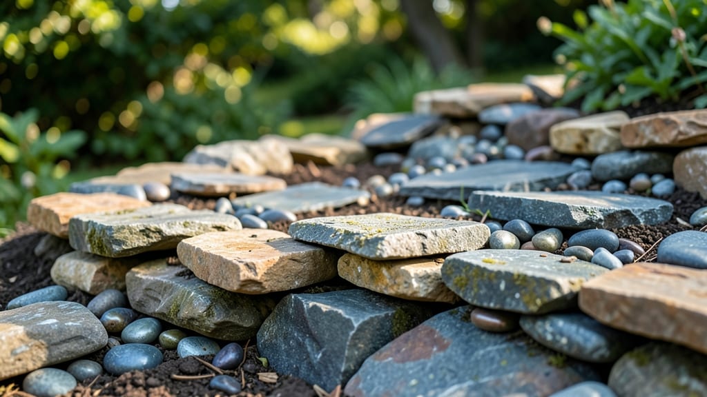 Natural Stone Edging for Timeless Elegance