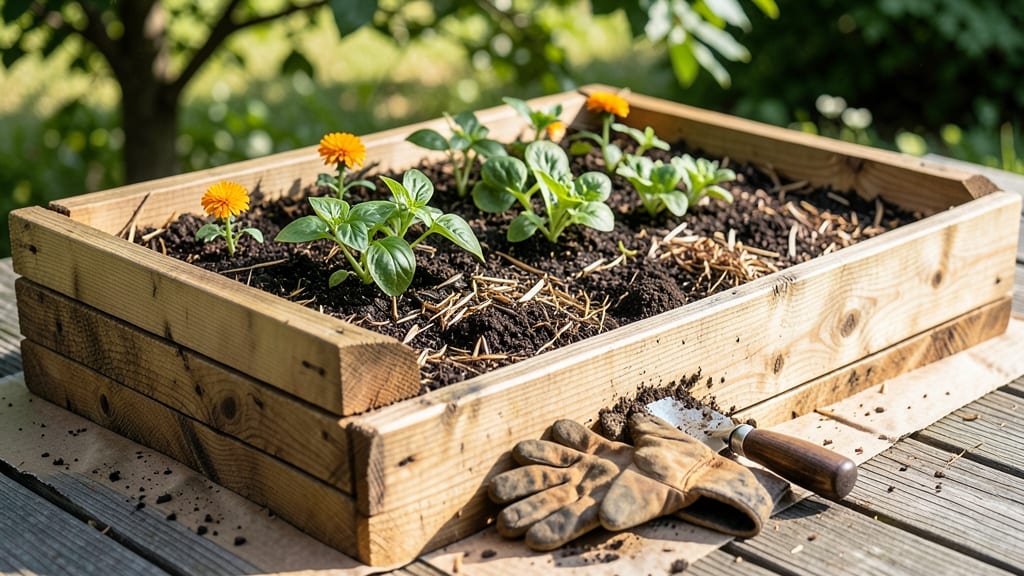 Raised Garden Beds Using Logs: Rustic Stability for Heavy Harvests