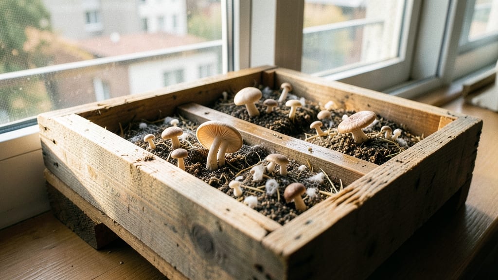 Pallet Mushroom Cultivation Box