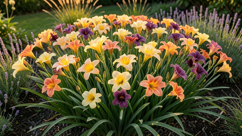 Daylily Rainbow Curves