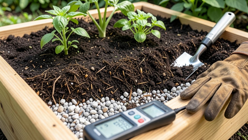 Raised Garden Bed Soil Mix: Loose and Nutrient-Packed for Bountiful Harvests