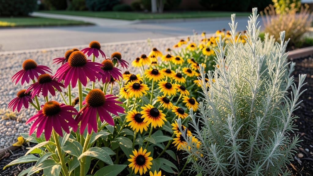 Ever-Changing Perennial Rainbow Border