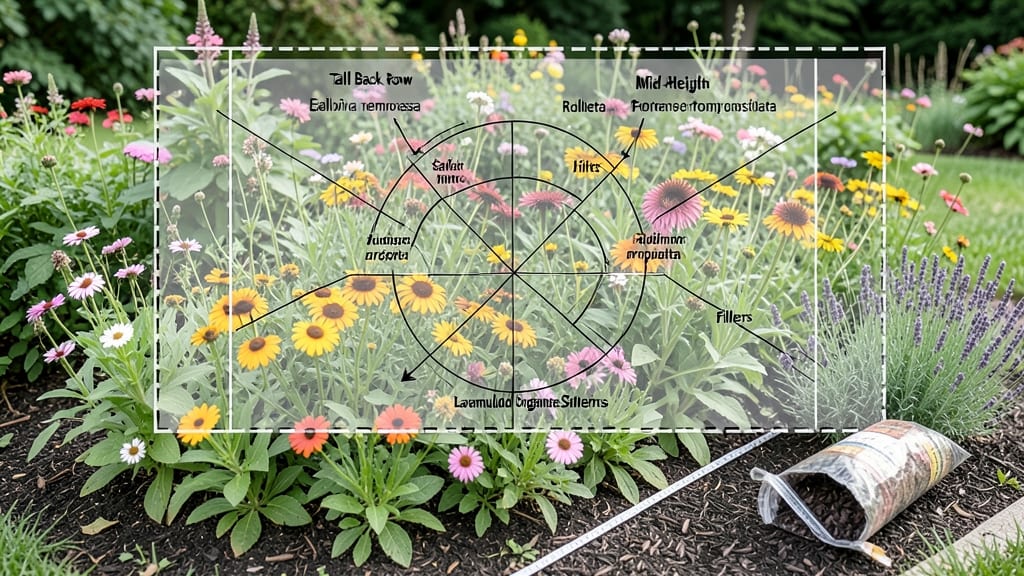Flower Bed Design Templates: Bold Seasonal Layers for Year-Round Curb Appeal