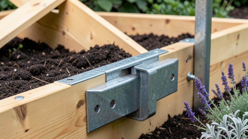 Raised Bed Brackets: Lock-Tight Stability for Heavy Loads and Steep Slopes