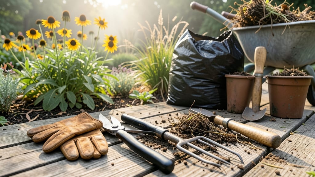 Flower Bed Clean Out: Spring Revival in 4 Simple Steps