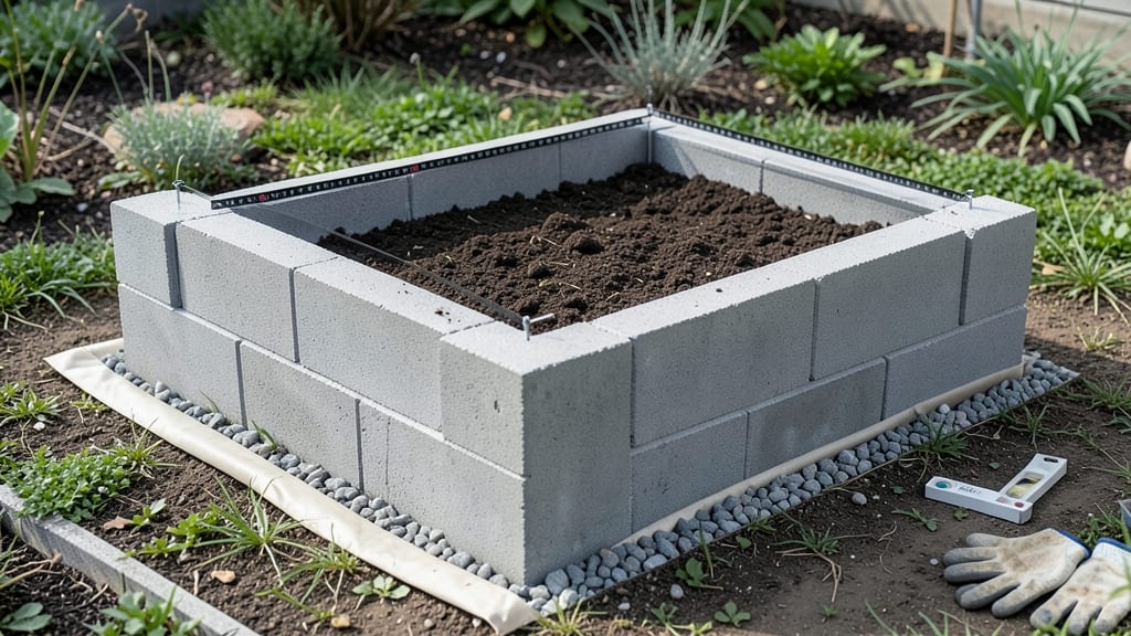 Cinder Block Raised Bed Design: Durable, Customizable Frames for Year-Round Planting