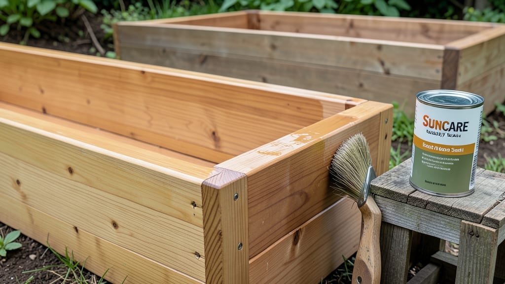 Raised Garden Bed Wood Sealer: Rot-Resistant Shield for Lasting Protection