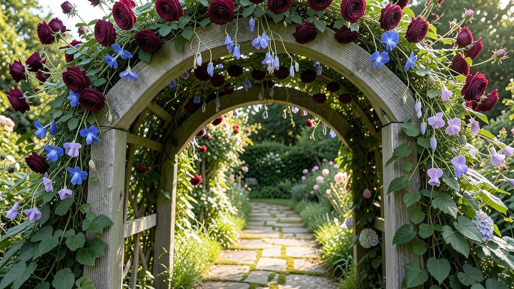 Whimsical Cottage Garden Arches