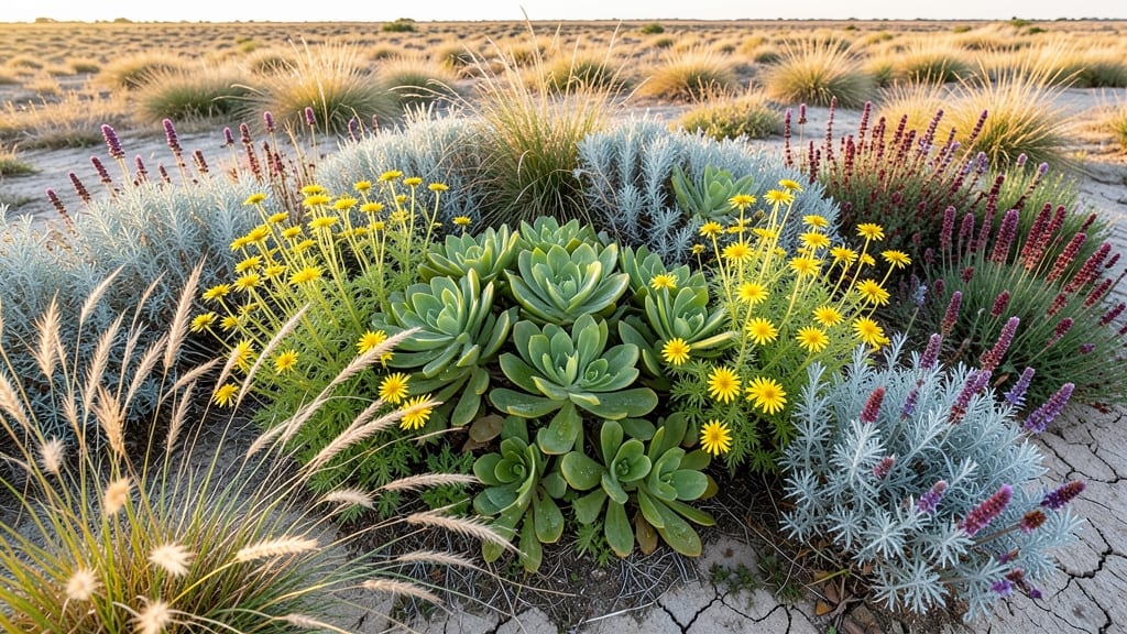 Drought-Resistant Prairie-Style Flower Bed