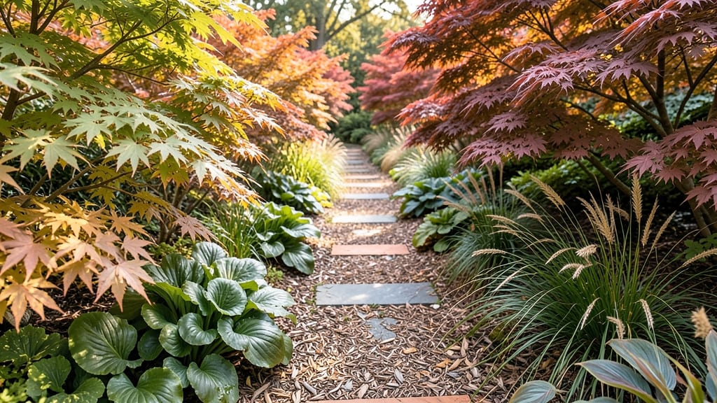 Seasonal Color-Changing Walkway