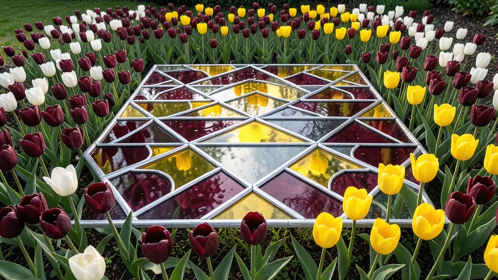 Mosaic Tulip Patterns