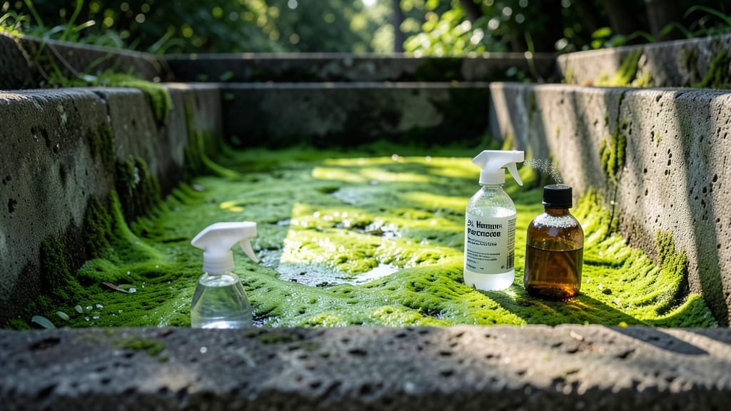 Vinegar and Hydrogen Peroxide Rinse