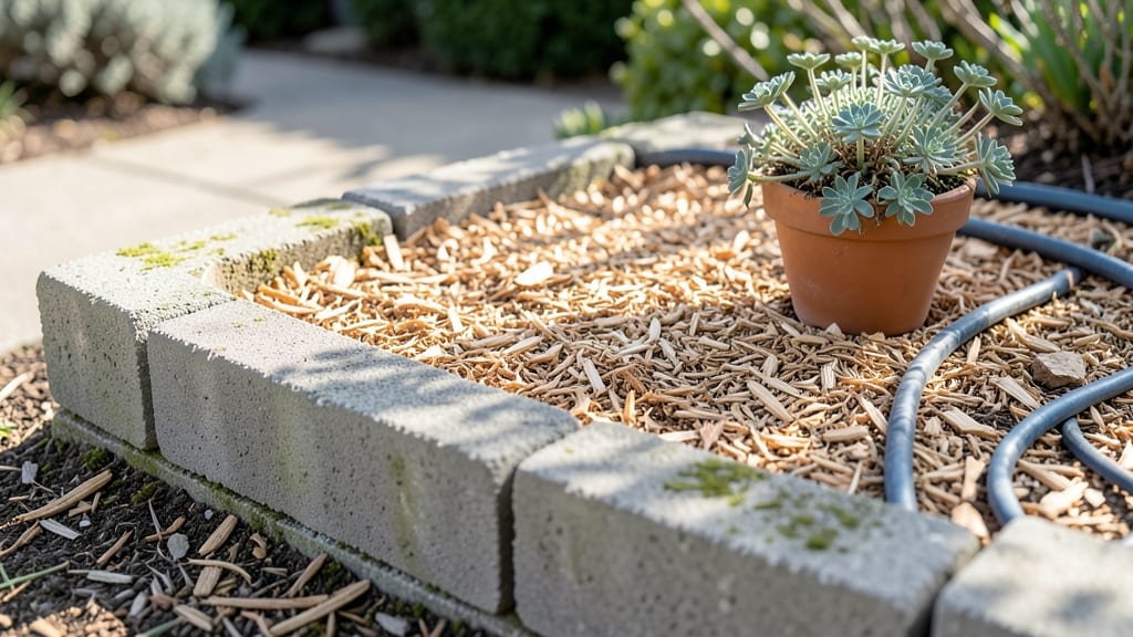 Cinder Block Flower Bed Borders: Industrial-Chic Edging That Lasts Decades