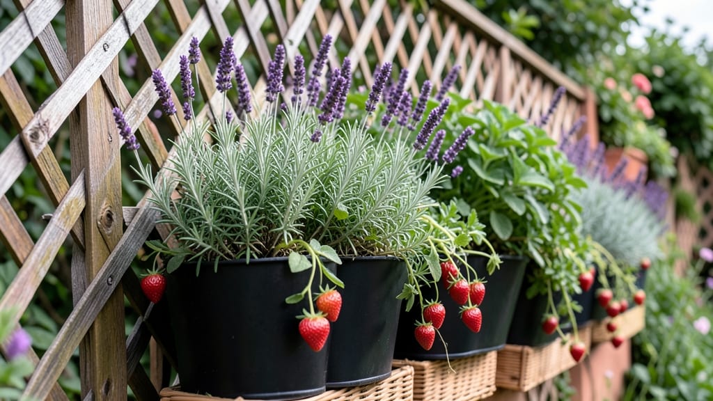 Living Fence with Edible Plants