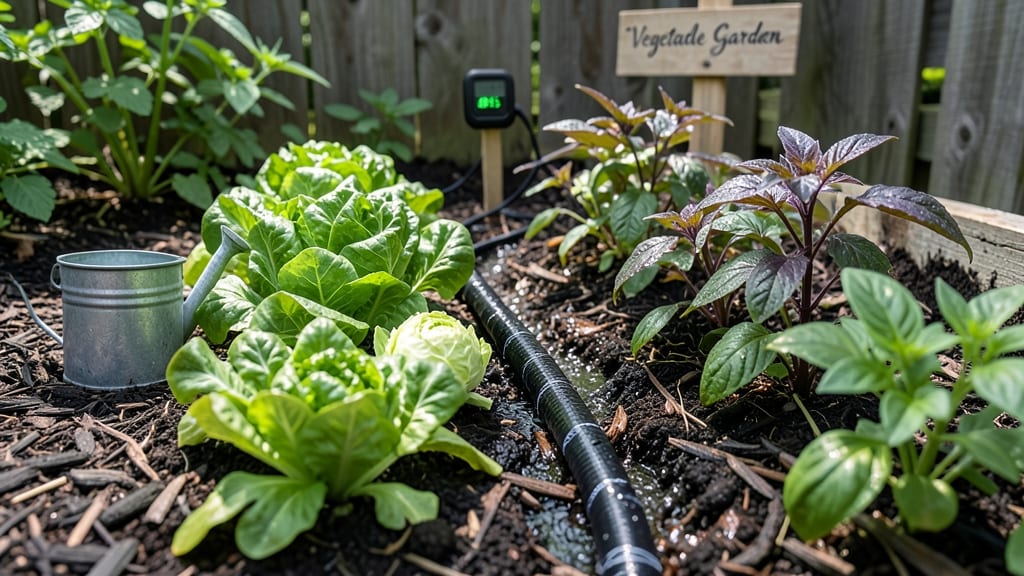Raised Bed Soaker Hose: Deep-Watering System for Thirsty Roots
