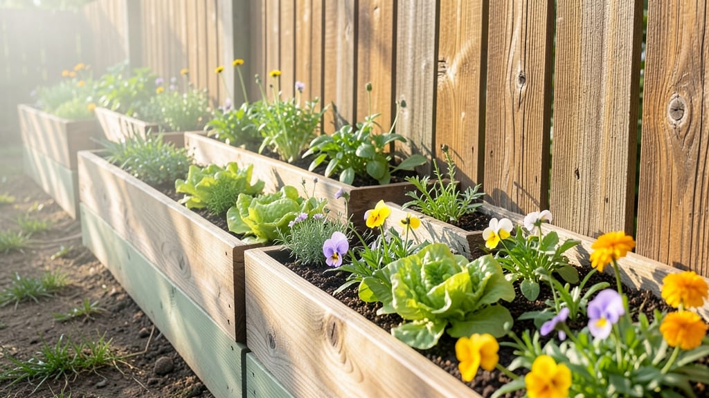 Window Box Style Garden Beds