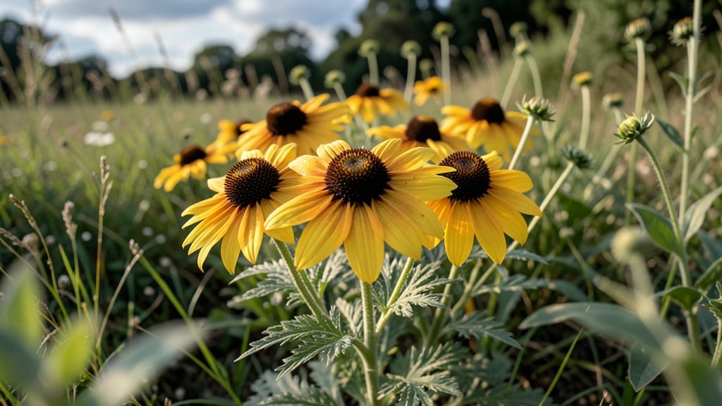 Black-Eyed Susan Meadow Border