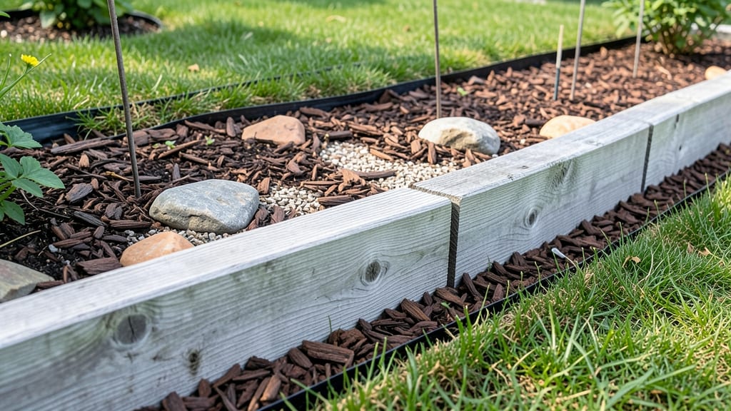 Wooden Flower Bed Borders: Rustic Charm That Elevates Garden Aesthetics