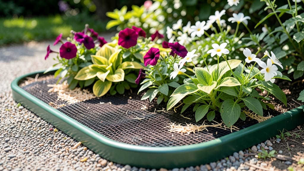 Flower Bed Matting: Weed-Blocking Fabric for Pristine Garden Beds