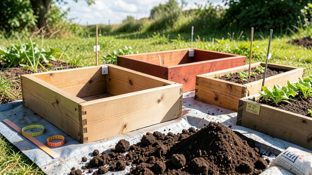 Raised Bed Size: 4x8-Foot Frame for Perfect Plant Spacing