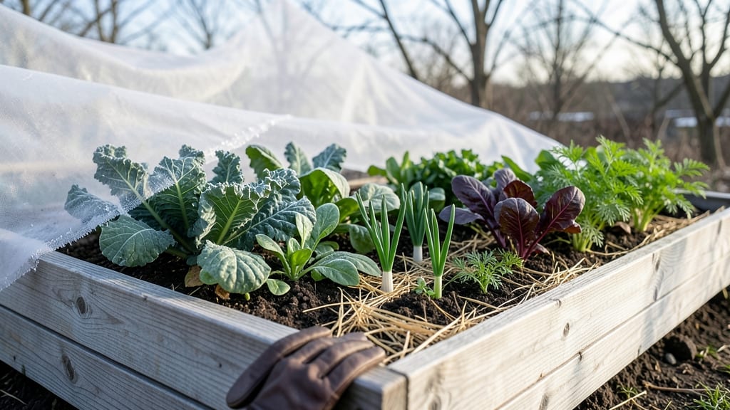 Raised Bed Winter Gardening: Cold-Hardy Crops That Thrive Under Frost