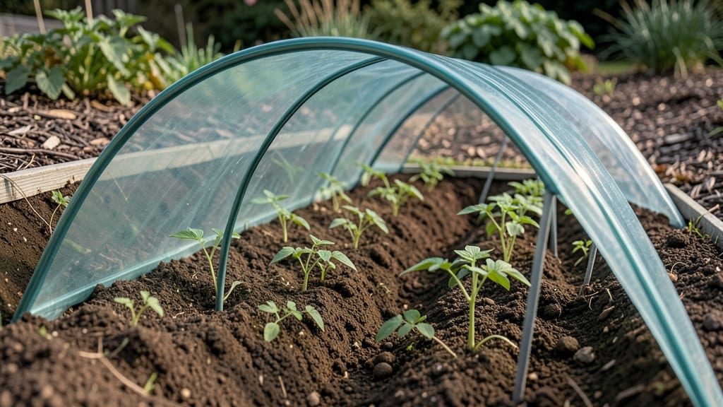Underground Potato Cloche Beds