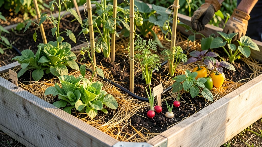Raised Bed Vegetable Plans: Layered Soil Science for Maximum Root Depth