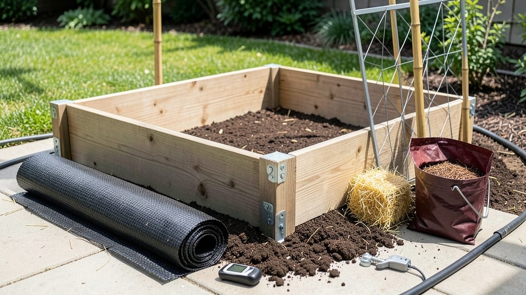 Raised Bed Garden Parts: Pre-Cut Cedar Frames for Foolproof Assembly