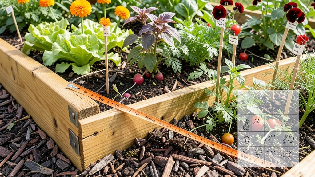 Raised Bed Layout: Modular Plant Zones for Year-Round Bountiful Harvests
