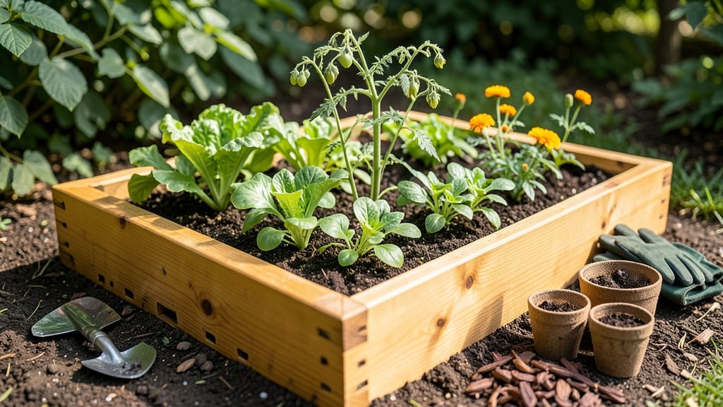 Garden Raised Bed Kit: Pre-Assembled Planter for Effortless Planting
