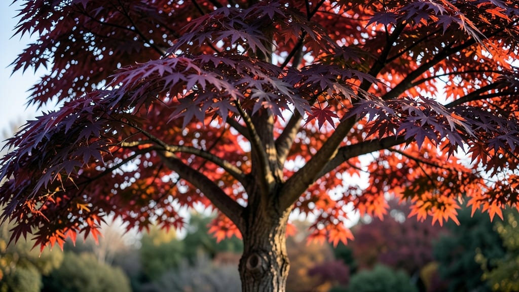 Freeman Maple with Unique Purple Foliage