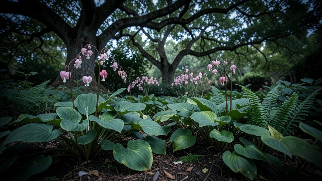 Shade-Tolerant Woodland Garden