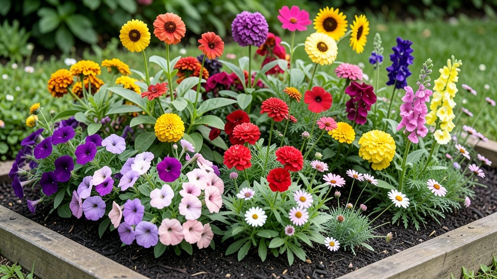 Flower Bed Annuals: Year-Round Color With Pollinator-Friendly Picks
