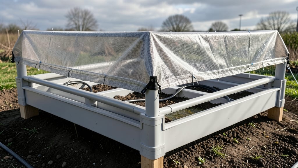 PVC Raised Bed Covers: Weatherproof Shield for Extended Growing Seasons