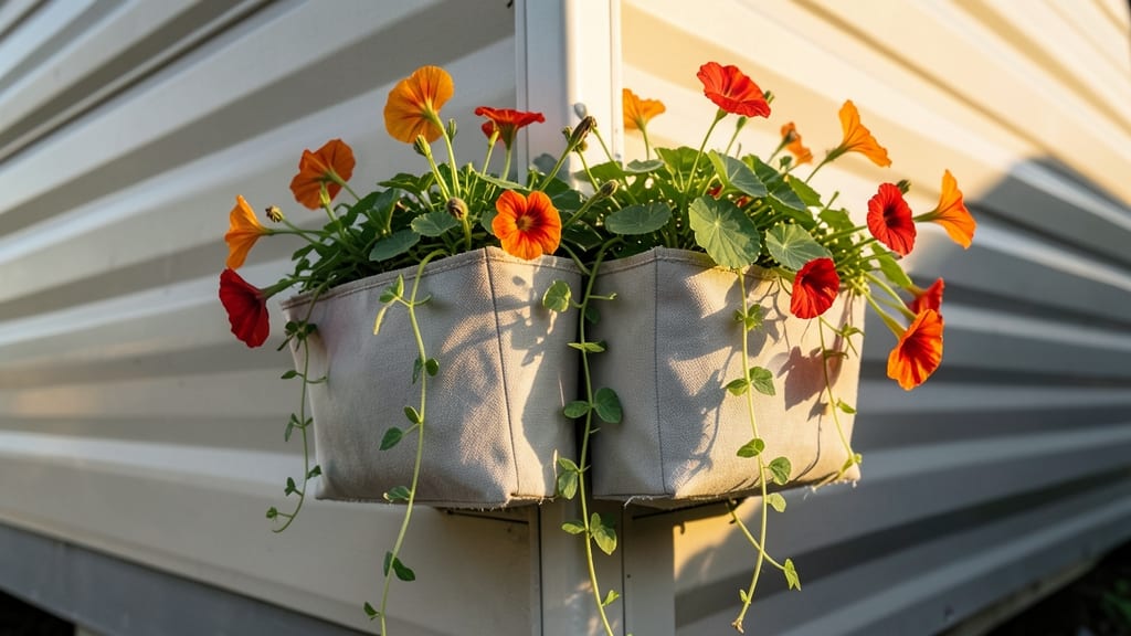 Corner Pocket Planters